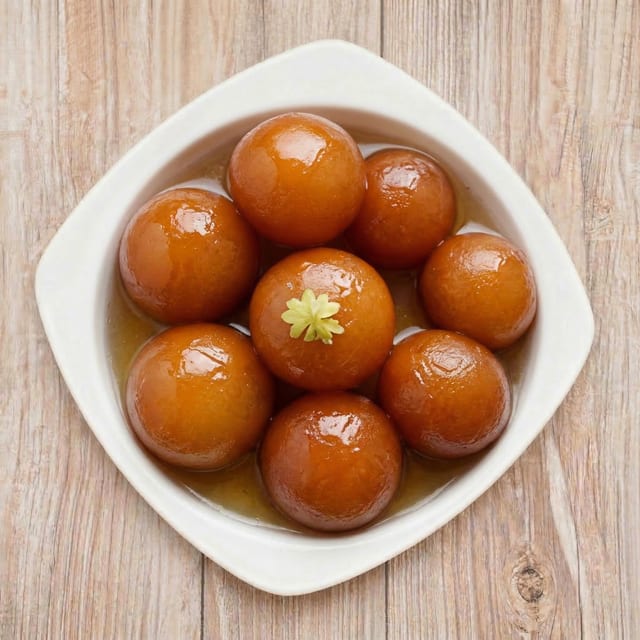 Gulab Jamun.