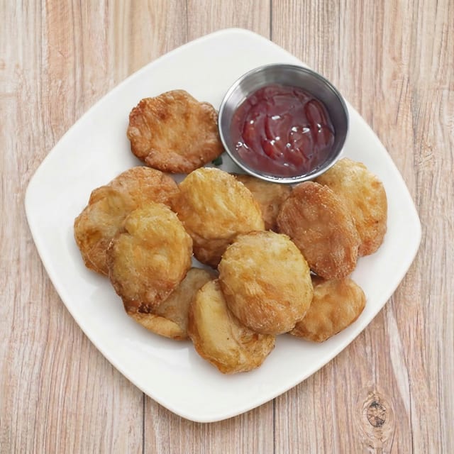 Chicken Nuggets with Fries.